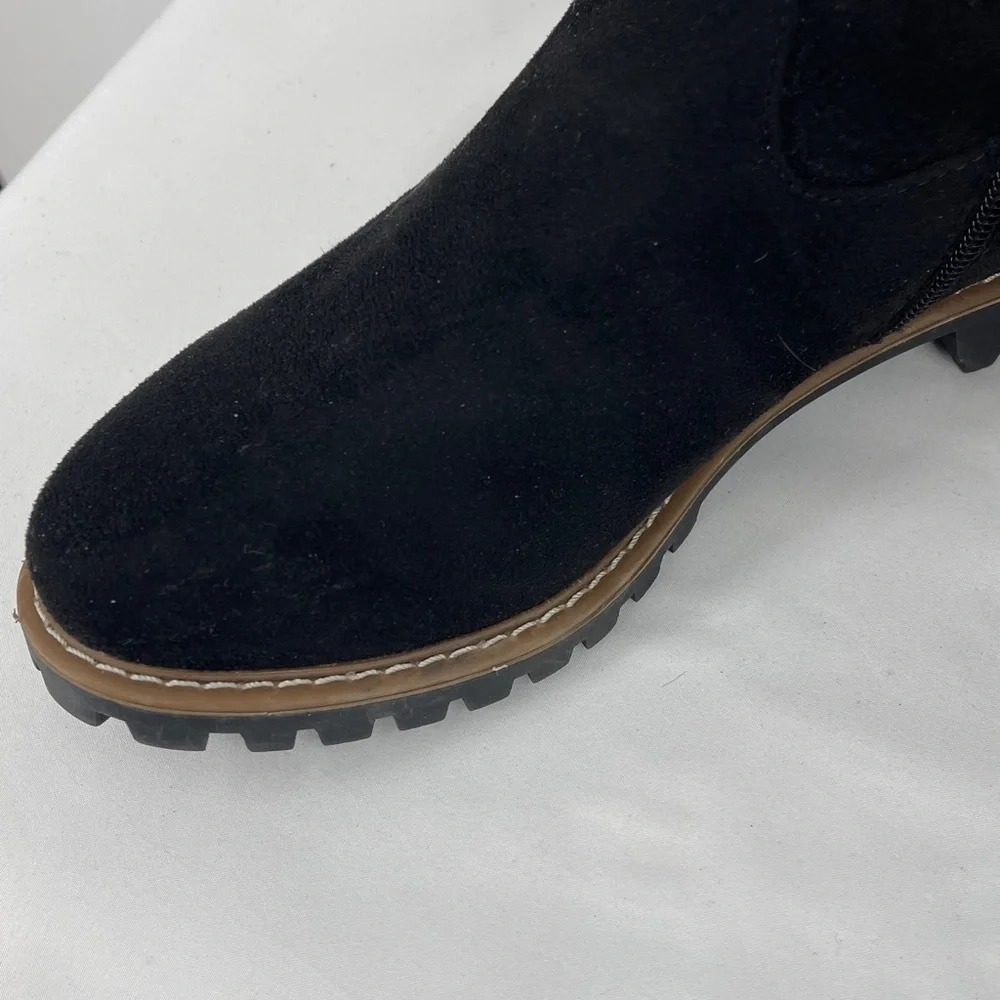 COMFORT EST 1946 Black Knee-High Women's Boots SIZE 7